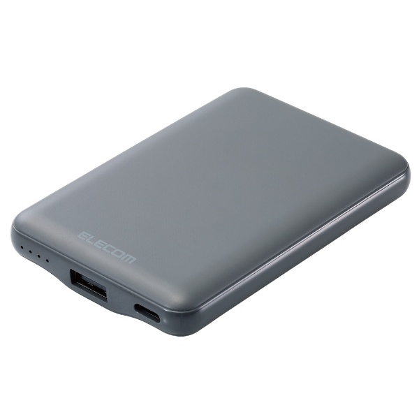 モバイルバッテリー 5000mAh 軽量 小型 最大15W 入出力( USB Type-C ×1