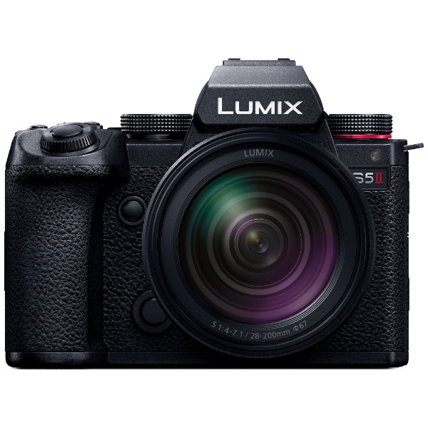 LUMIX S5II 高倍率ズームレンズキット ミラーレス一眼カメラ ブラック
