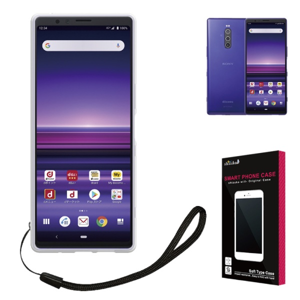 Xperia 1 SO-03L SOV40 クリアケース クリア SOX1CL shizukawill｜シズカウィル 通販 | ビックカメラ.com