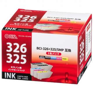 Lm݊ BCI-326+325/5MP 痿ubN+4F INK-C326+325-5PNB
