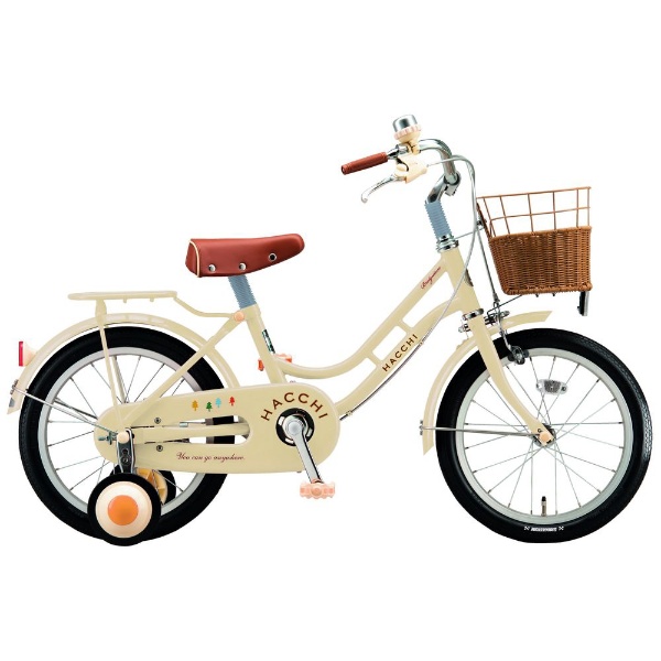 18型 幼児用自転車 ハッチ HACCHI(アイボリー/シングルシフト)HC184 