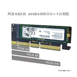 PCI-E 4.0 to M.2 NVMe SSD ϊA_v^[ HDX-P2M_1