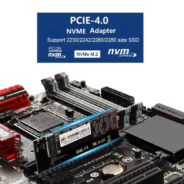 PCI-E 4.0 to M.2 NVMe SSD ϊA_v^[ HDX-P2M_3