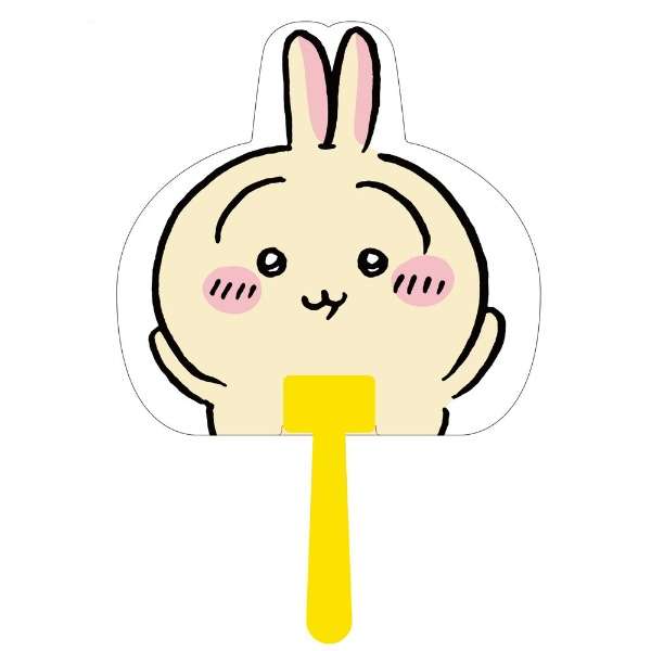 chiikawa模具ｃｕｔ扇子兔子2_1