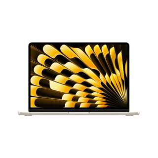 MacBook Air 13英寸Apple M3小费搭载型号[2024年龄型号/SSD 256GB/存储器8GB/8核心ＣＰＵ和8核心GPU]星光MRXT3JA