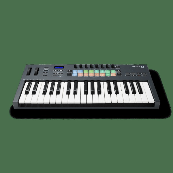 Novation FLkey 37 FL Studioでの楽曲制作に便利に使える究極のフルサイズMIDIキーボードコントローラー。 Novation  FLkey37 NOVATION｜ノベーション 通販 | ビックカメラ.com