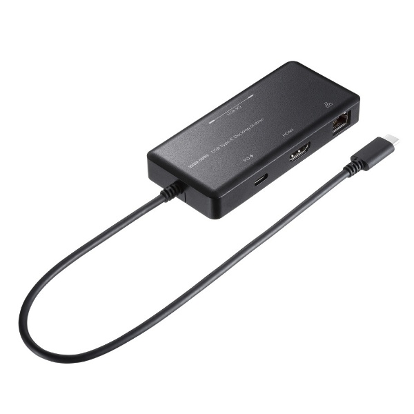 USB-C オス→メス HDMI / LAN / USB-Aｘ2 / USB-C］USB PD対応 100W