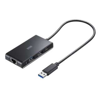 LANϊA_v^ ACd [USB-A IXX LAN /USB-C{USB-A2] 2.5GbpsΉ(Mac/Windows11Ή) USB-3HLS8BK
