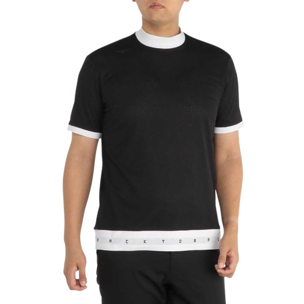 メンズ ドライエアロフローメッシュモックネックシャツ(2XLサイズ