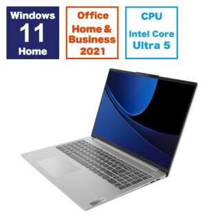 IdeaPad Slim 5i Gen 9 83DC001PJP/fBXvCTCY 16.0/Ce Core Ultra 5 vZbT[ 125H/ 16GB SSD 512GB/Office M365 b + h&b2021/Windows11 NEhO[ 83DC001PJP [16.0^ /Windows11 Home /intel Core Ultra 5 /F16GB /SSDF512GB /Office