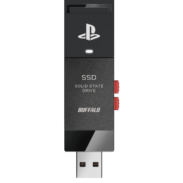 SSD-SAO2.0U3-B 外付けSSD USB-A接続 PlayStation5/4公式ライセンス