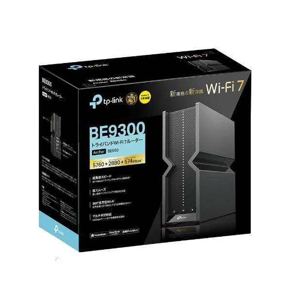 WiFi7 LAN[^[ Archer BE550 5760+2880+574Mbps [Wi-Fi 7(be) /IPv6Ή]_5