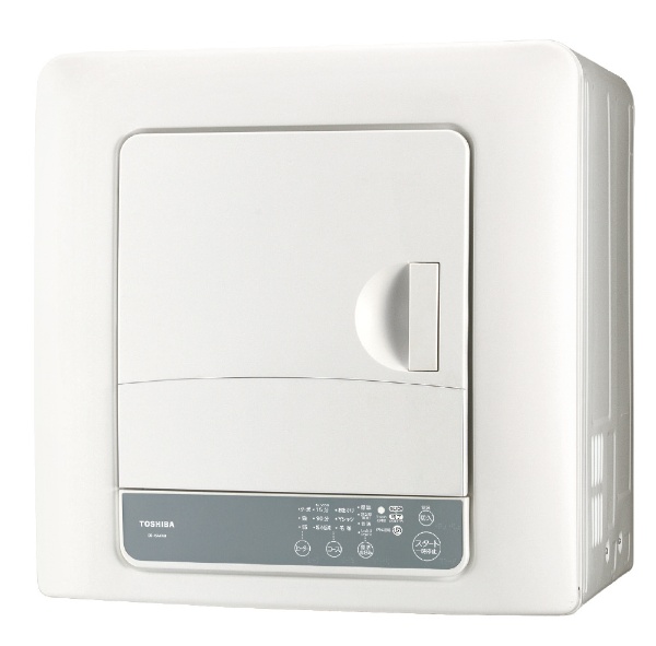 衣類乾燥機 ピュアホワイト ED-458-W [乾燥容量4.5kg /電気式(50Hz 