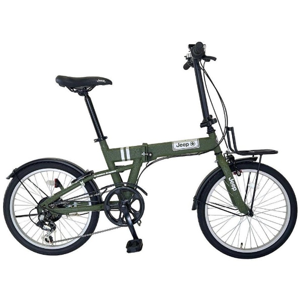 20型 折りたたみ自転車 JE-206G (外装6段変速/OLIVE) 2023年モデル 
