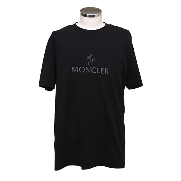 MONCLER SS T-SHIRT(XL) J10918C00008829HP BLK MONCLER｜モンクレール 