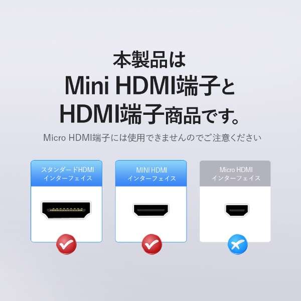 1.0m mini HDMIP[u VA-1697 [1m /HDMIminiHDMI /X^_[h^Cv /C[TlbgΉ]_3