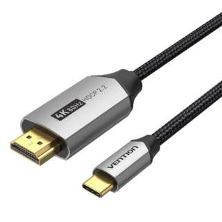 1.0m USB-C  HDMI P[u ubN CR-2083