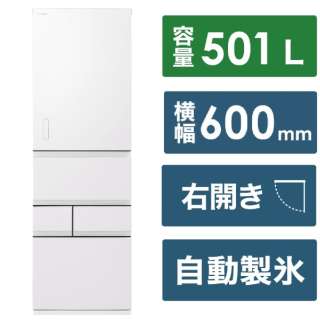 冰箱ekuryuhowaito GR-W500GTM-WS[宽60cm/501L/5门/右差别类型/2024年]《包含标准安装费用》