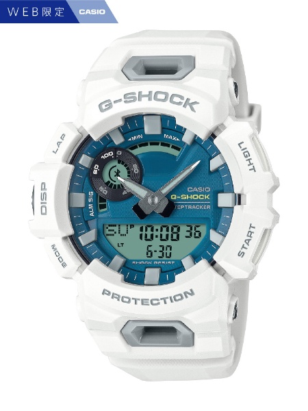 Bluetooth搭載時計】G-SHOCK（Gショック）スポーツライン GBA-900 ホワイト GBA-900CB-7AJF CASIO｜カシオ  通販 | ビックカメラ.com