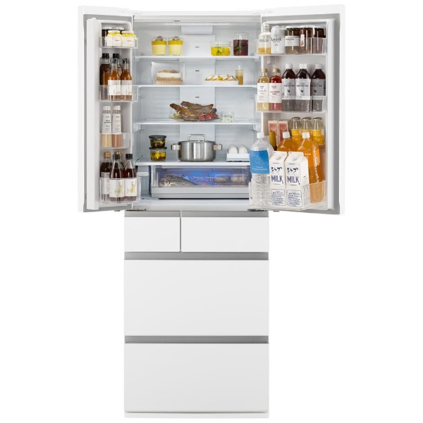 冷蔵庫 HVタイプ セラミックオフホワイト NR-F53HV1-W [65cm /525L /6ドア /観音開きタイプ /2024年]  《基本設置料金セット》