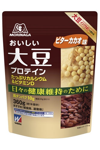 おいしい大豆プロテイン【360g】 ビターカカオ味 【パッケージデザイン