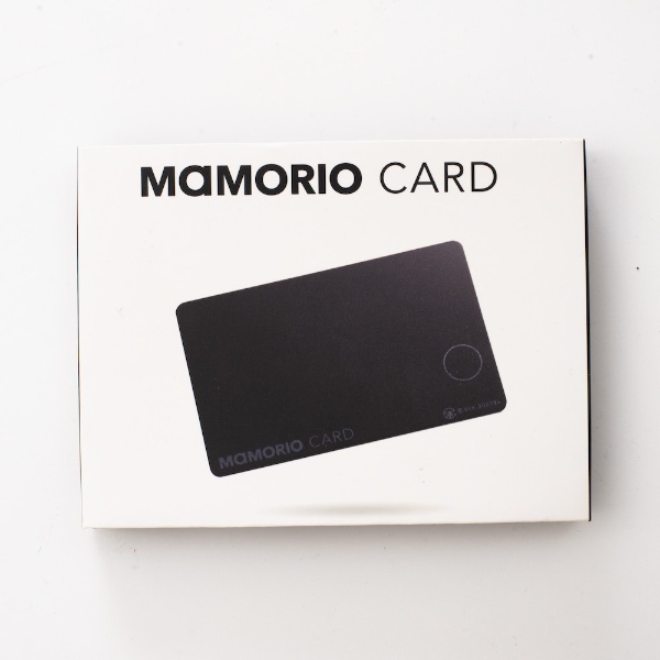 MAMORIO CARD ブラック MAMD-001-BK-QC