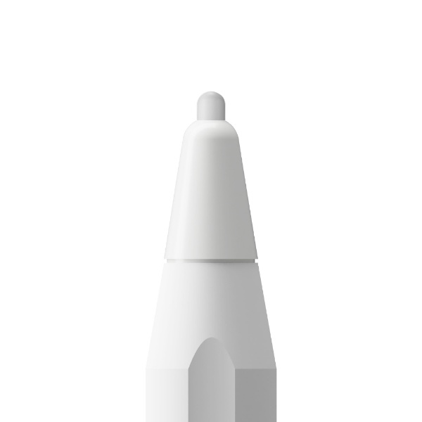 Apple Pencil 第1/2世代、Apple Pencil (USB-C)用 交換ペン先 [4個入] ペーパーライクフィルム用 IF26767