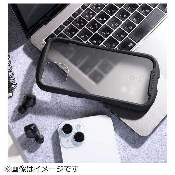 iPhone 14専用]iFace Reflection Frost 強化ガラスクリアケース iFace ブラック 41-973455  HAMEE｜ハミィ 通販 | ビックカメラ.com