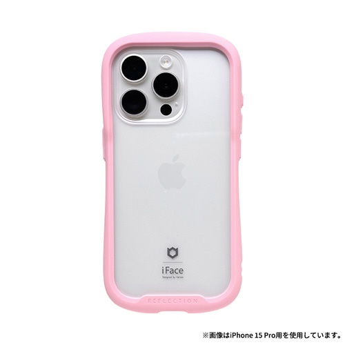 iPhone 15専用]iFace Reflection強化ガラスクリアケース iFace サクラ ...