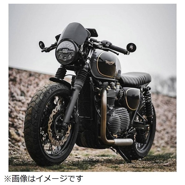 スクリーン MICROBLADE アルミ ブラック Bonneville T100/T120 （16-24） MTE143