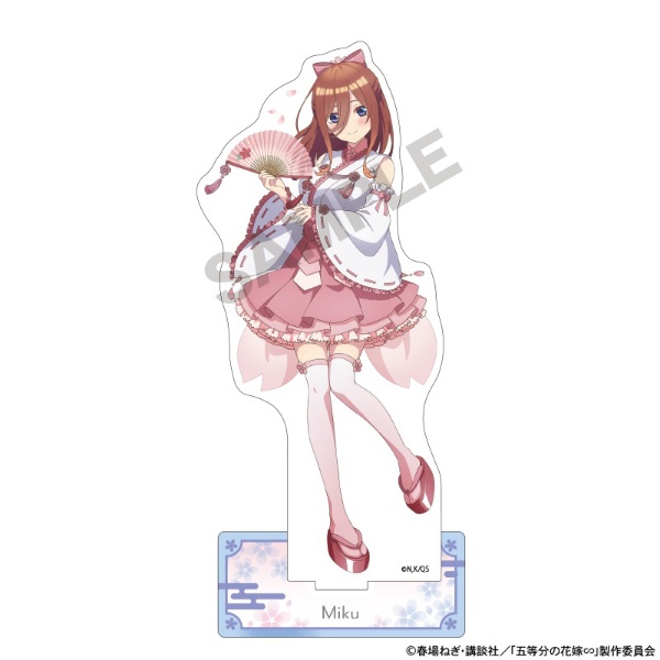 五等分の花嫁 アクリルスタンド 中野三玖 桜巫女 CRUX｜クラックス 通販 | ビックカメラ.com