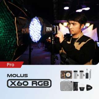 ZHIYUN LEDCg MOLUS X60 RGB PRO COB Light