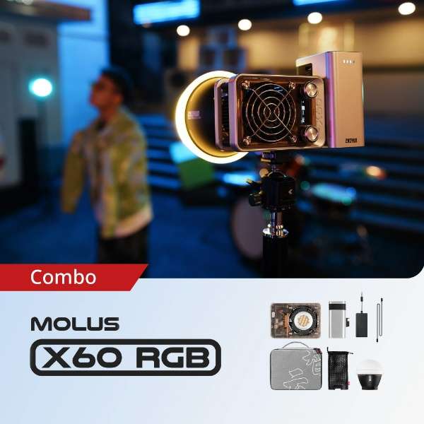 ZHIYUN LEDCg MOLUS X60 RGB COMBO COB Light_2