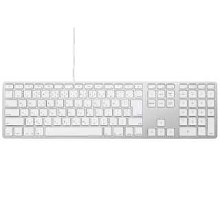 L[{[h USB-Anu Wired Aluminum Keyboard for Mac Vo[ FK318S-JP/3 [L /USB-A{USB-C]