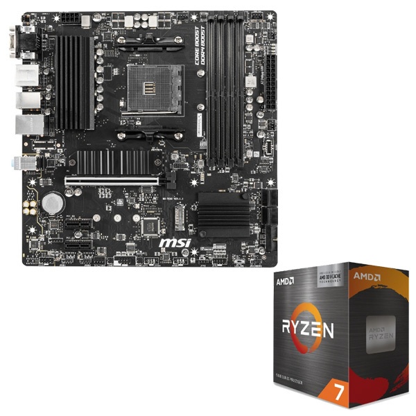 〔CPU〕AMD Ryzen 7 5700X3D + MSI B550M PRO-VDHセット [AM4][MicroATX]  【ビックカメラ.com限定】
