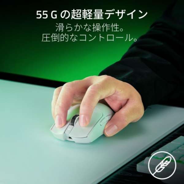 gemingumausu Viper V3 Pro(White Edition)RZ01-05120200-R3A1[光学式/有线/无线电(无线)按钮/6/USB]_7]