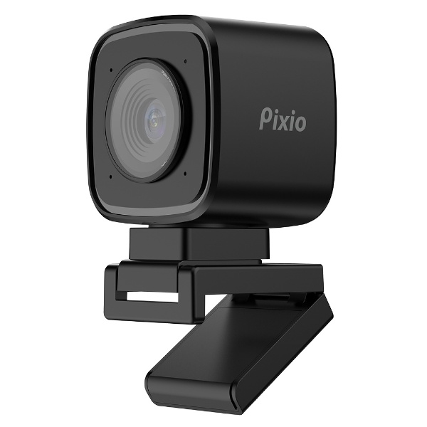 ウェブカメラ マイク内蔵 USB-C＋USB-A接続 StreamCube(Mac/Windows) ブラック PXSC1-O [有線]