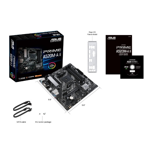 マザーボード(Socket AM4) PRIME A520M-A II [MicroATX] ASUS｜エイスース 通販 | ビックカメラ.com