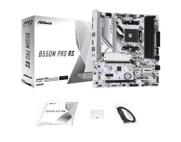 マザーボード (Socket AM4) B550M Pro RS ホワイト [MicroATX] ASROCK｜アスロック 通販 |  ビックカメラ.com