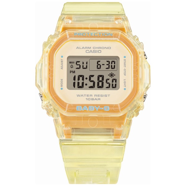 BABY-G（ベビージー）シースルーデザイン イエロー BGD-565SJ-9JF CASIO｜カシオ 通販 | ビックカメラ.com