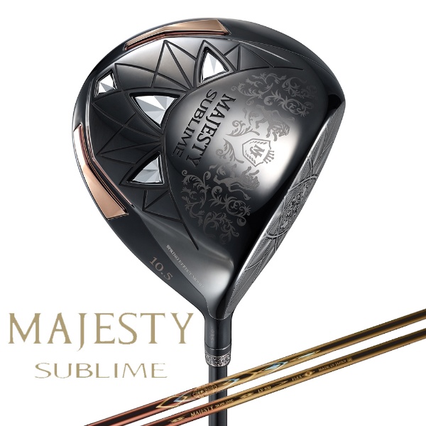 ドライバー MAJESTY SUBLIME DRIVER BLACK [11.5° /MJ SUBLIME LV935 シャフト /SR /メンズ  /右利き用]