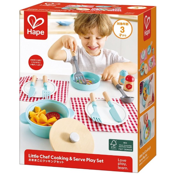 Hape E3208 おままごとクッキングセット HAPE｜ハペ 通販 | ビックカメラ.com