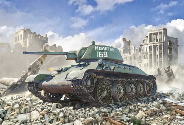 1/35 WW.II ソビエト軍 T-34/76 1943年生産型 アルミ砲身/金属ワイヤー付属 プレミアムキット イタレリ 【発売日以降のお届け】  プラッツ｜PLATZ 通販 | ビックカメラ.com