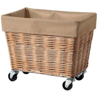 O[NX WILLOW LAUNDRY BASKET With CASTER 2