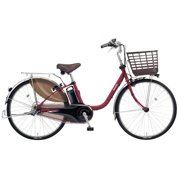 販売済み電動自転車　パナソニック　ViVi DX(33D)　銀　26インチ 電動アシスト自転車