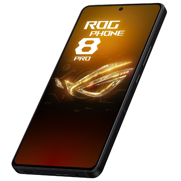 ROG Phone 8 Pro ファントムブラック Qualcomm Snapdragon 8 Gen 3  6.78インチメモリ/ストレージ：16GB/512GB nanoSIM×2 SIMフリースマートフォン ファントムブラック ROG8P-BK16R512