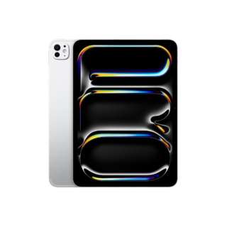 [无SIM] 只11英寸iPad Pro(M4)Apple M4 10核心ＣＰＵ 10核心GPU 11型Wi-Fi+Cellular型号eSIM库存：1TB标准玻璃搭载MVW63JA银