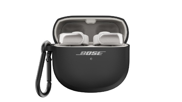 Bose Ultra Open Earbudsワイヤレス充電ケースカバー ブラック 