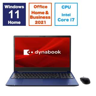 m[gp\R dynabook C7 vVXu[ P2C7XBEL [15.6^ /Windows11 Home /intel Core i7 /F16GB /SSDF512GB /Office HomeandBusiness /2024Năf]