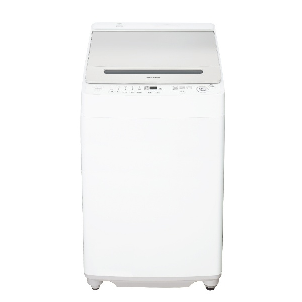 ES-GV8C-S 全自動洗濯機 シルバー [洗濯8.0kg /乾燥機能無 /上開き 